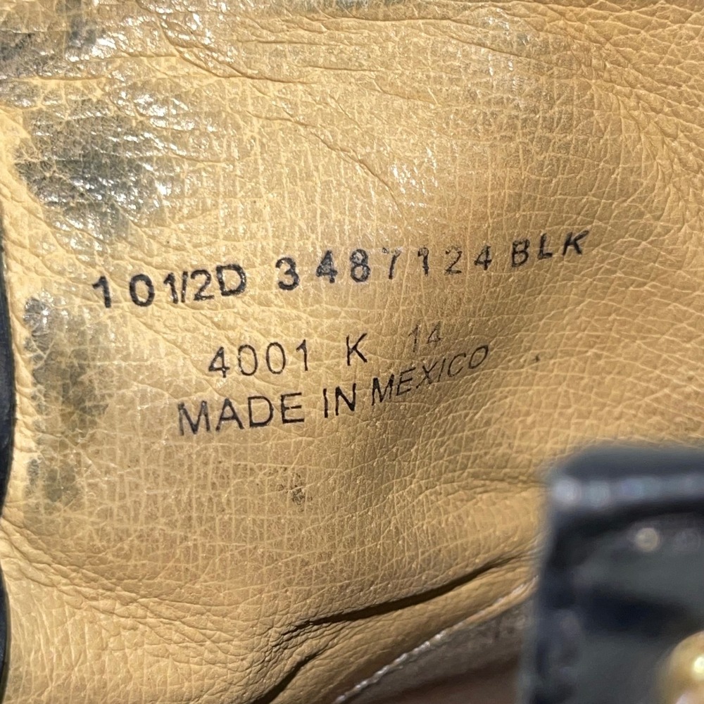 Frye Black Leather Lace-Up Men's Boots - Picture 10 of 13